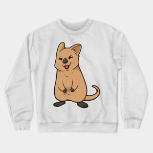 Kawaii Quokka Crewneck Sweatshirt